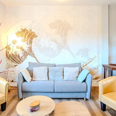 Apartamento L'elegant Japandi Caen