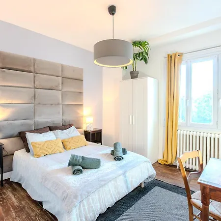 L'elegant Japandi Apartamento Caen
